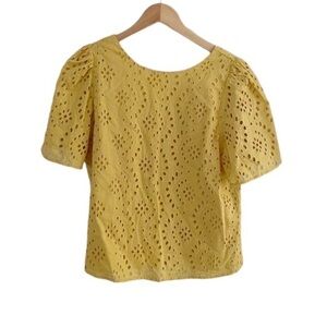 Banana Republic eyelet top